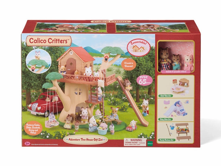 Calico Critters Adventure Tree House Gift Set
