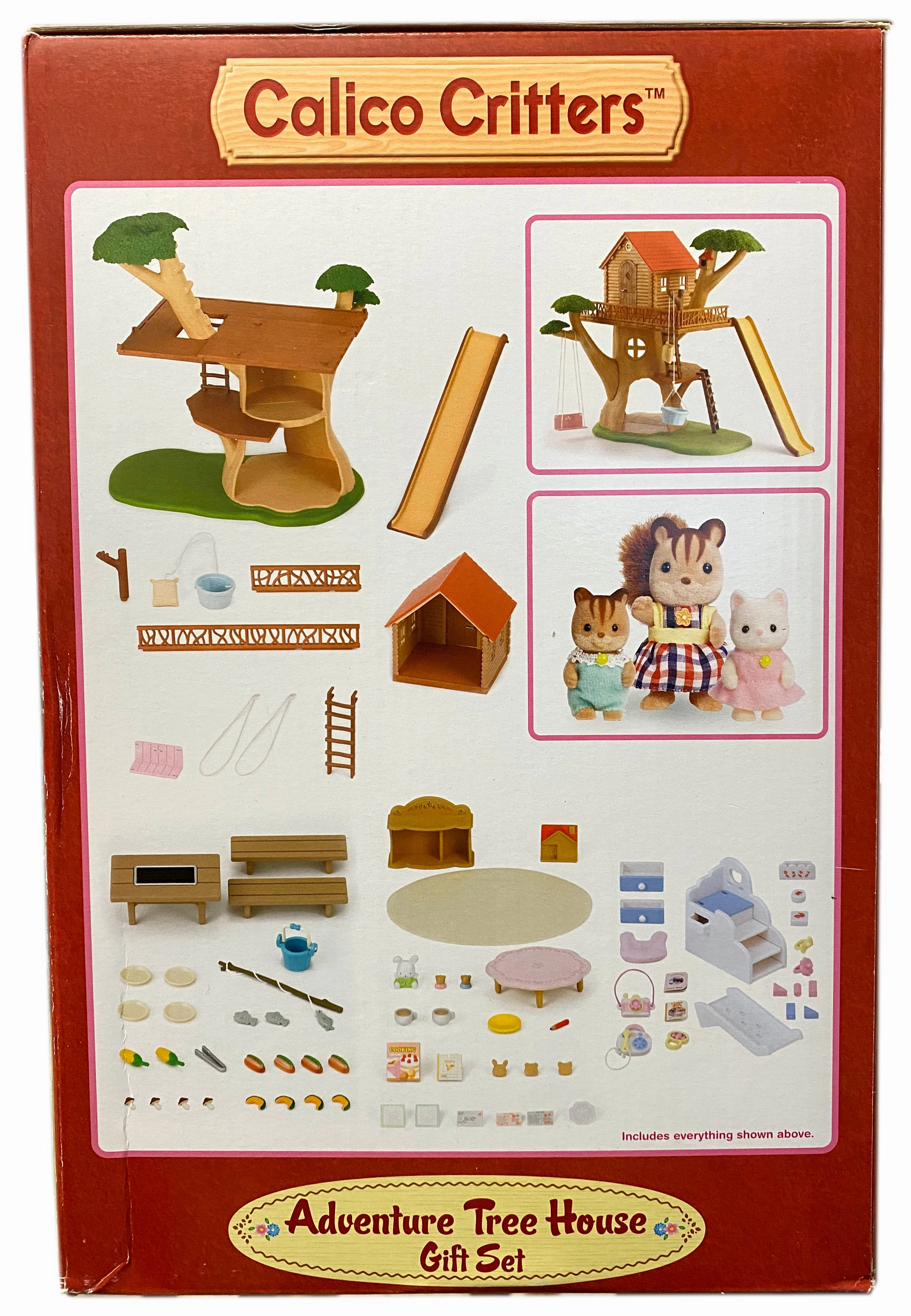 Calico Critters Adventure Tree House Gift Set