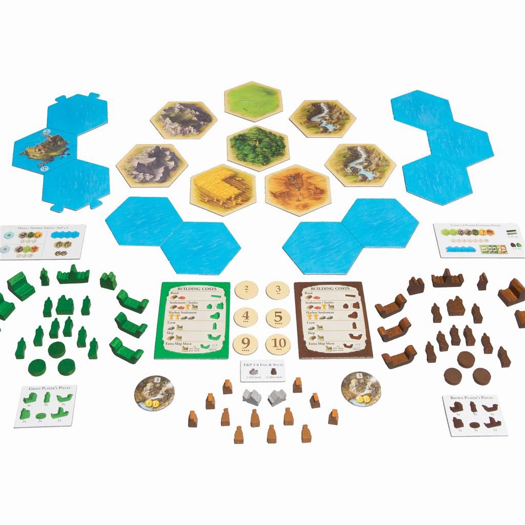 Catan Explorers and Pirates 5-6 Player Extension