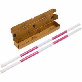 Cheval Roi Hobby Horse Accessories  2x Jumping Bars - Pale Rose