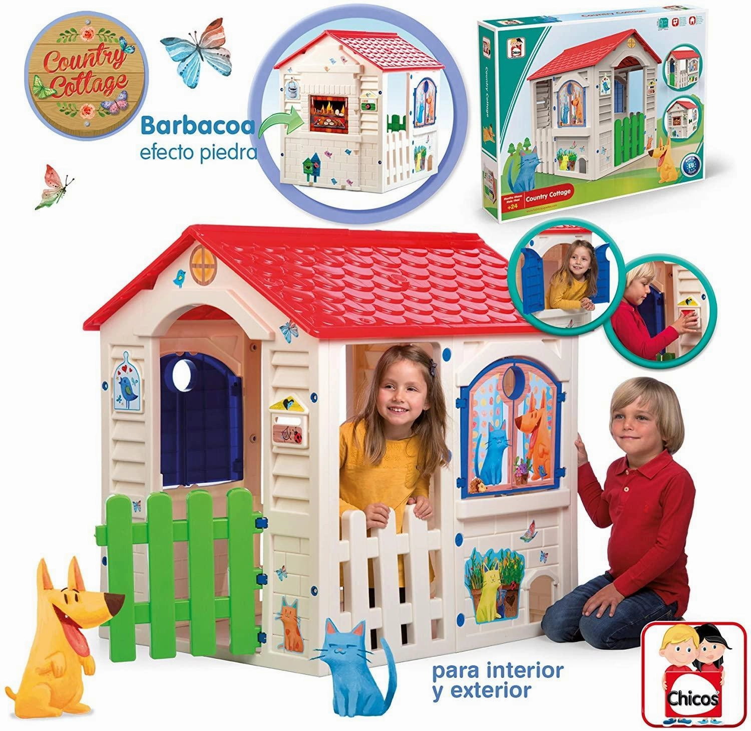 Chicos Country Cottage Playhouse