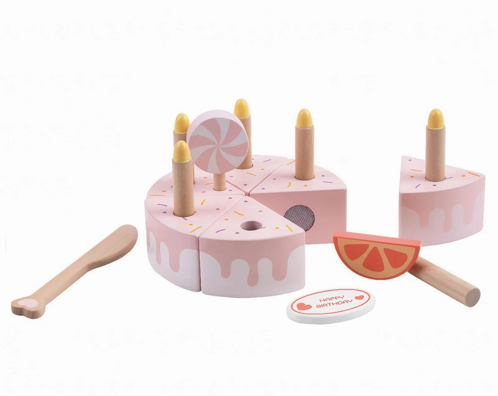 Classic World Wooden Birthday Cake with Cheese