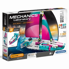 Clementoni - Mechanics Laboratory: Sailboat and Motorboat