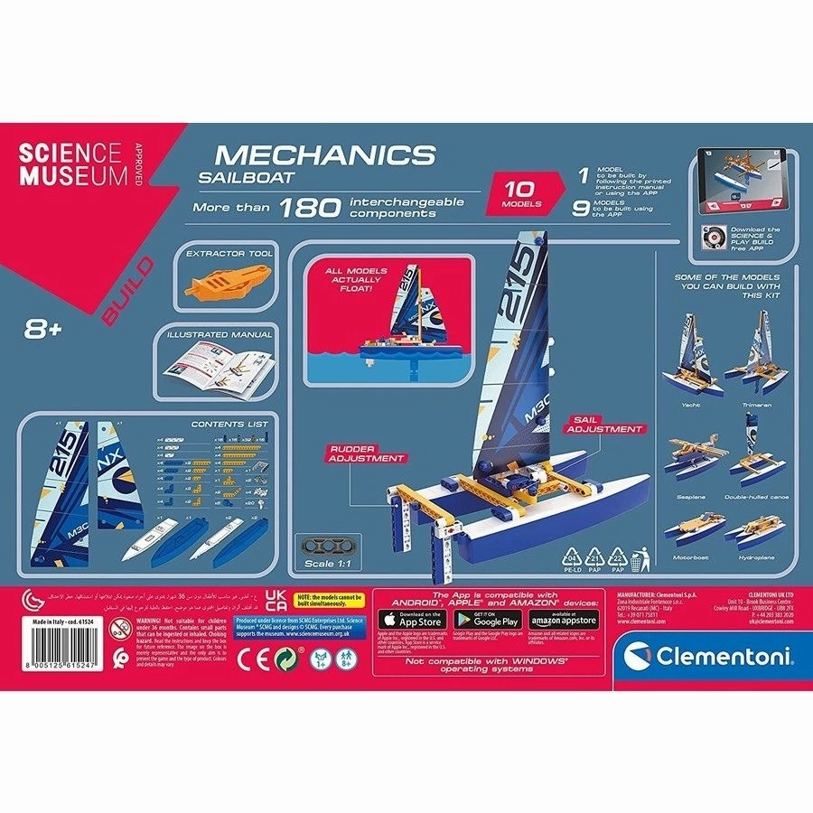 Clementoni - Mechanics Laboratory: Sailboat