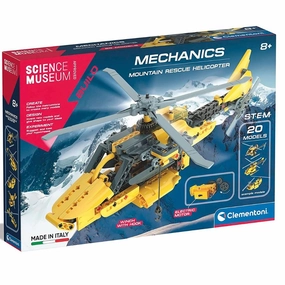 Clementoni - Science Museum Mechanics Mountain Rescue Helicopter