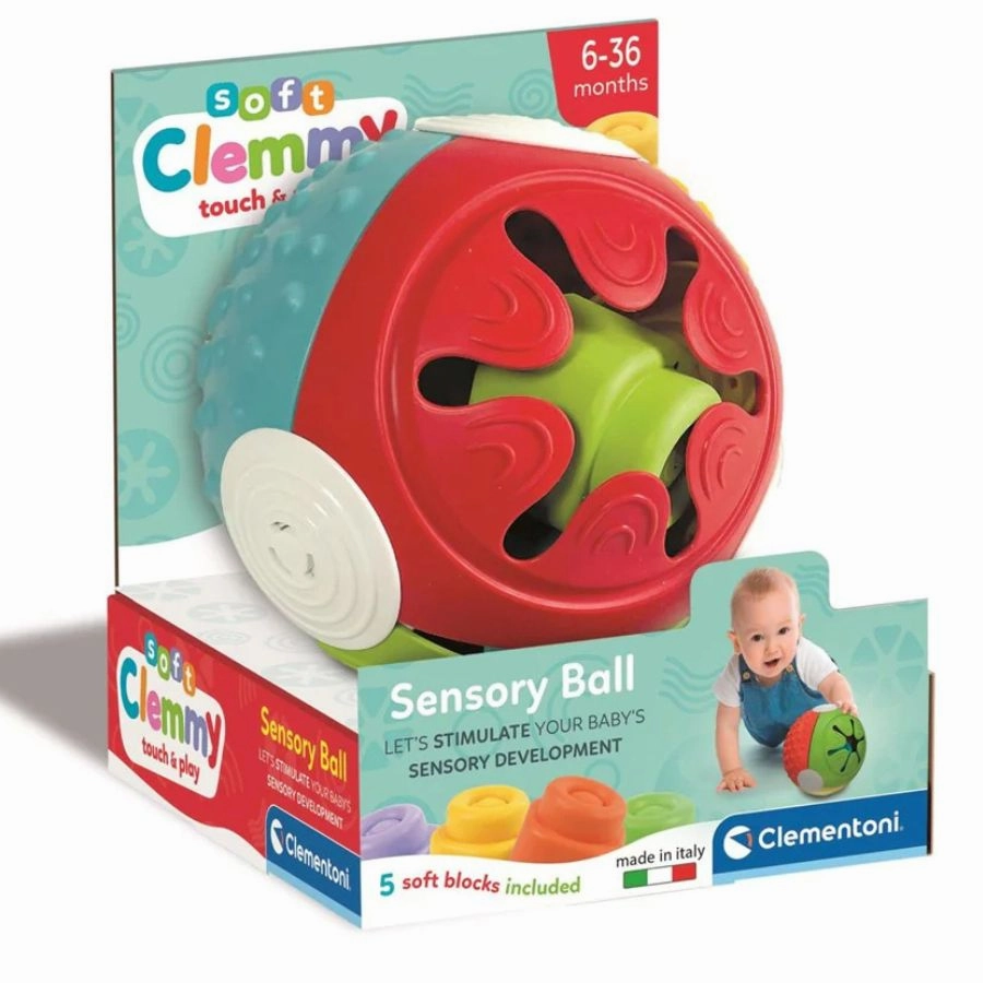Clementoni - Soft Clemmy Touch and Play: Sensory Ball