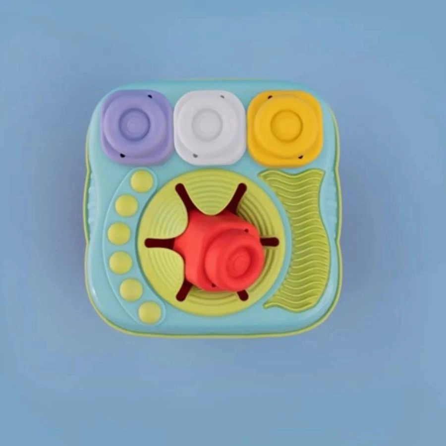 Clementoni - Soft Clemmy Touch and Play: Sensory Bucket 15 pieces