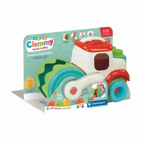 Clementoni - Soft Clemmy Touch and Play: Sensory Road Roller