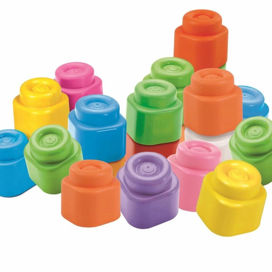 Clementoni - Soft Clemmy Touch and Play: Soft Blocks 40 Pieces