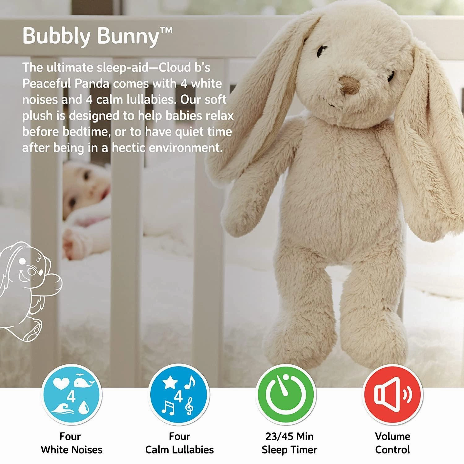 Cloud b Soothing Sound Machine Bubbly Bunny
