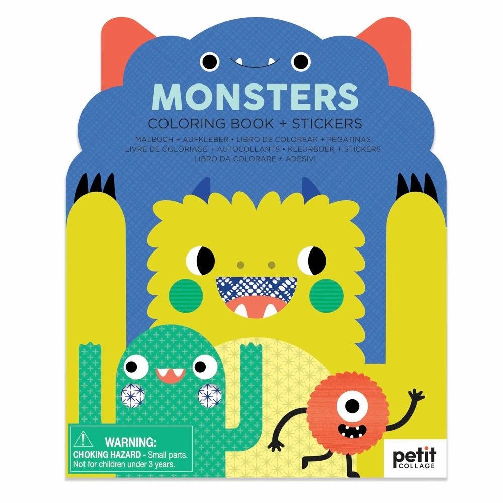 Coloring Book with Stickers