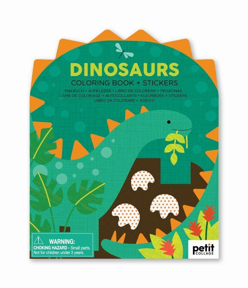 Coloring Book with Stickers