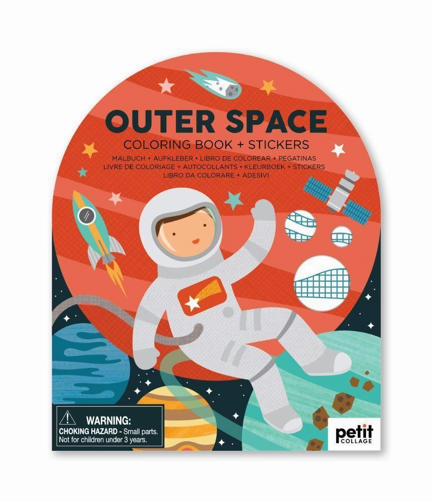 Coloring Book with Stickers