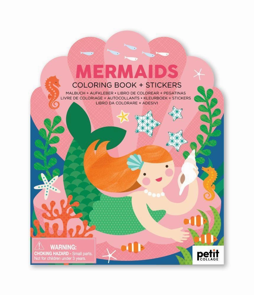 Coloring Book with Stickers