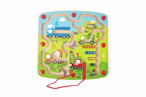 Construction and Number Magnetic Maze