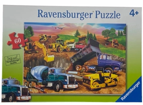 Construction Crowd 60 Piece Puzzle