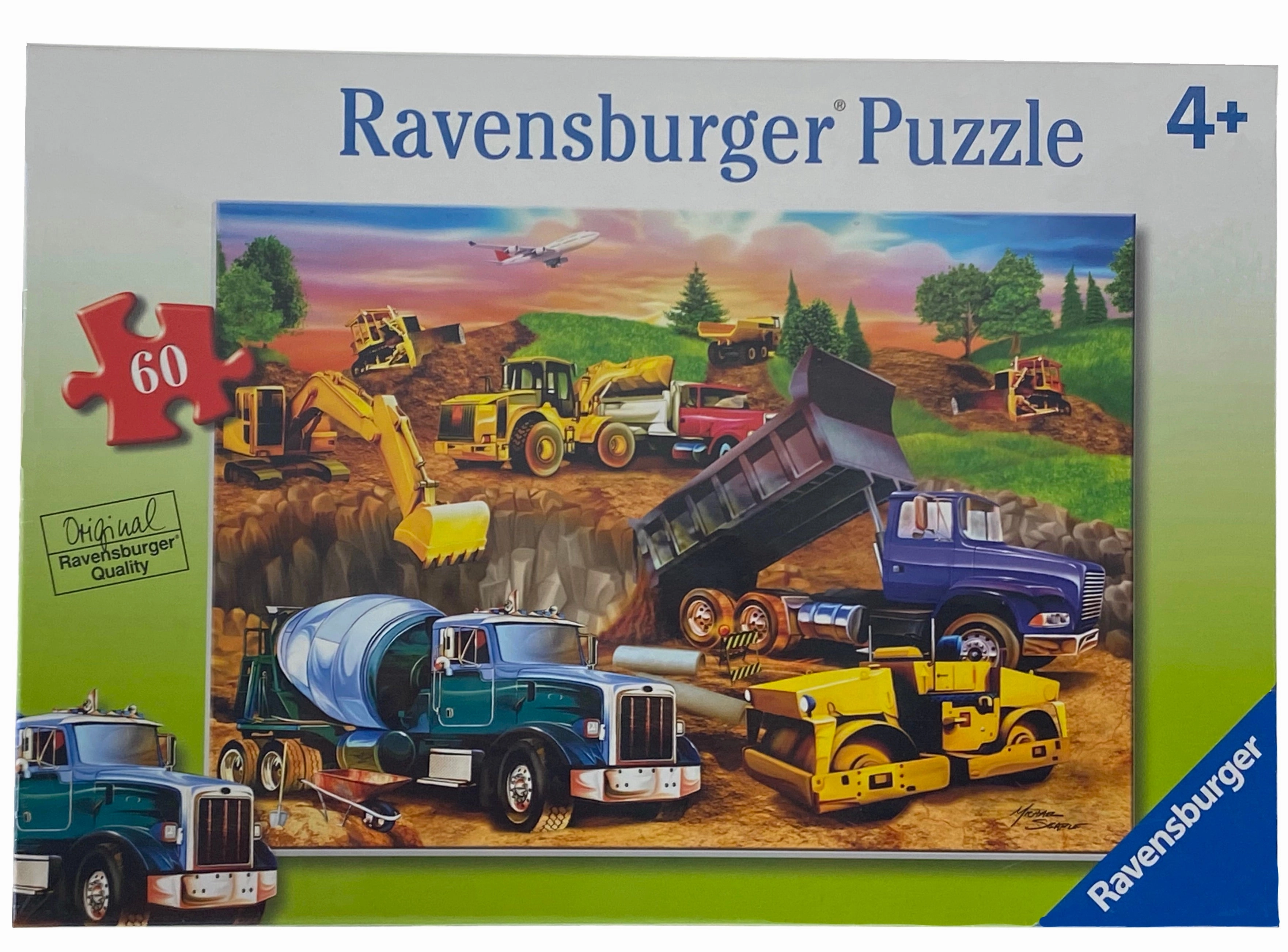 Construction Crowd 60 Piece Puzzle