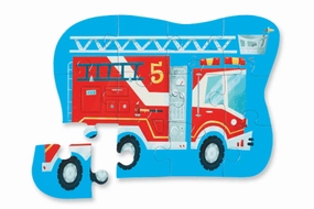 Crocodile Creek Mini Puzzle - Fire Truck
