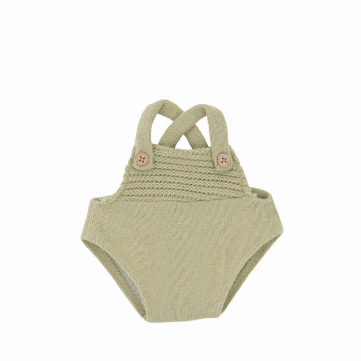 Dinkum Doll Romper in Sage