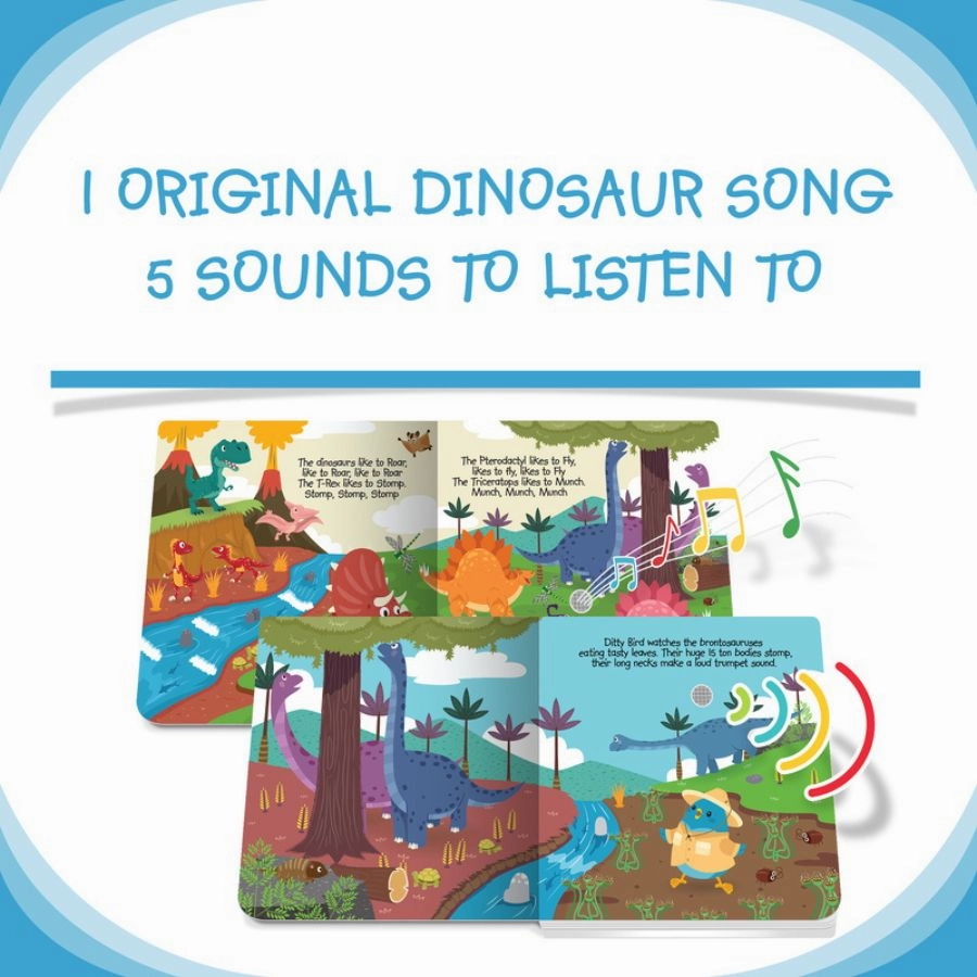 Ditty Bird - Dinosaur Sounds Board Book