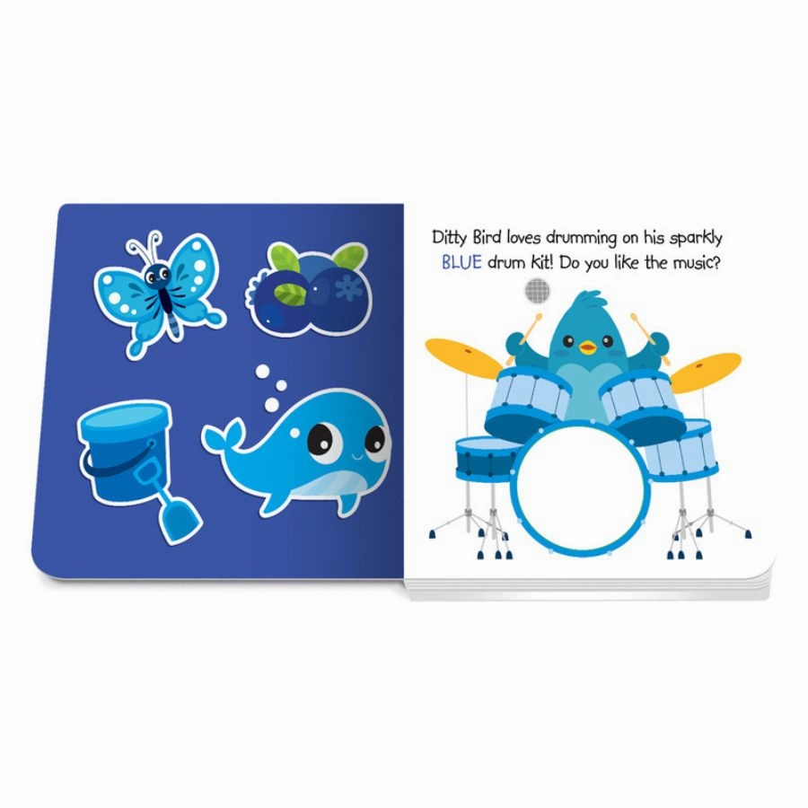Ditty Bird - Touch the Colours Board Book