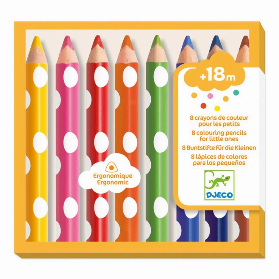 Djeco - 8 Little Ones Colour Pencils