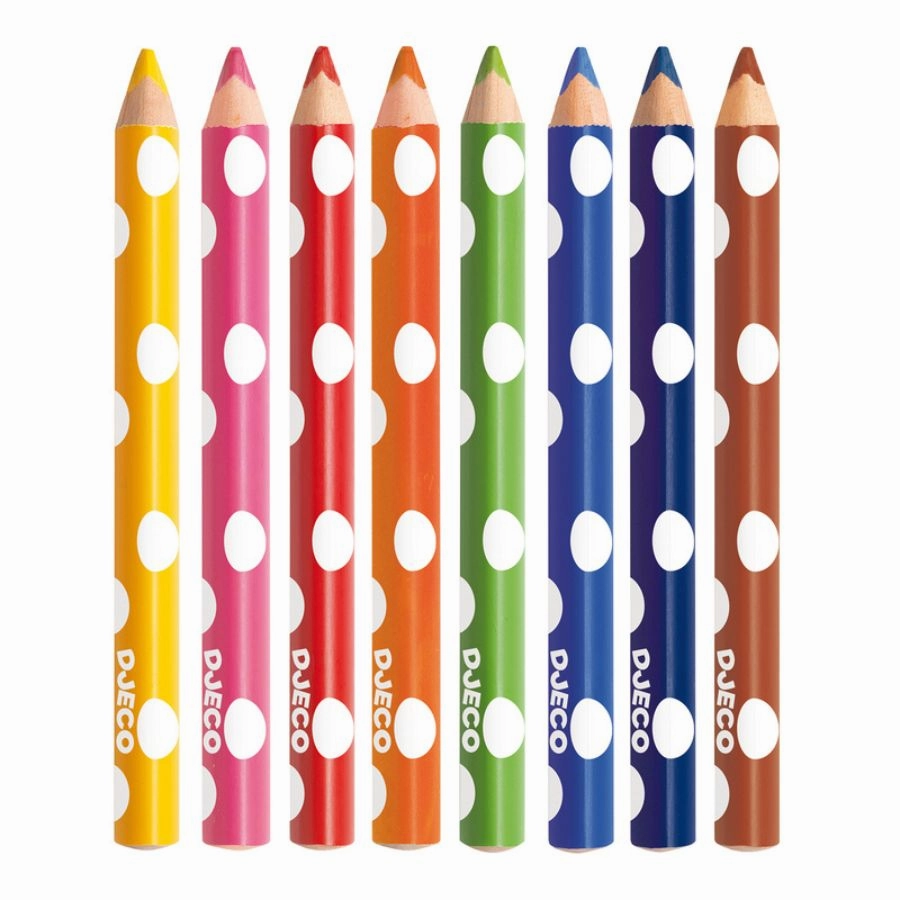 Djeco - 8 Little Ones Colour Pencils