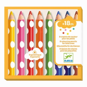 Djeco - 8 Little Ones Colour Pencils