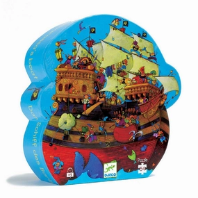 Djeco - Barbarossa's Boat Puzzle 54 Pieces