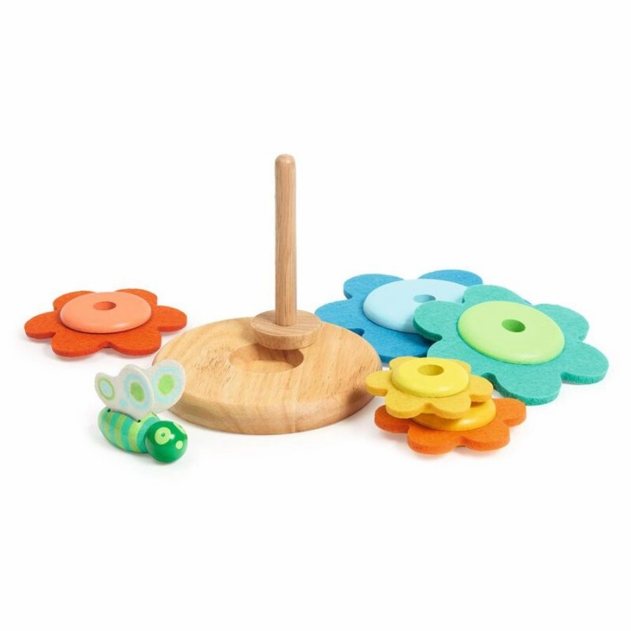 Djeco - Butterflower Colourful Stacker
