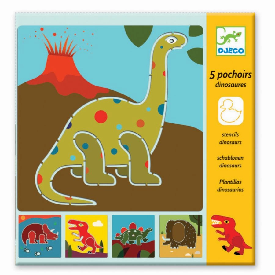 Djeco - Dinosaurs Stencils