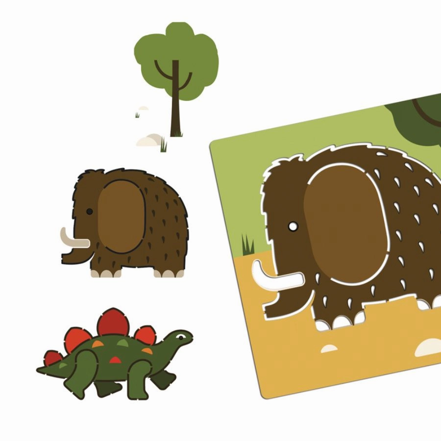 Djeco - Dinosaurs Stencils