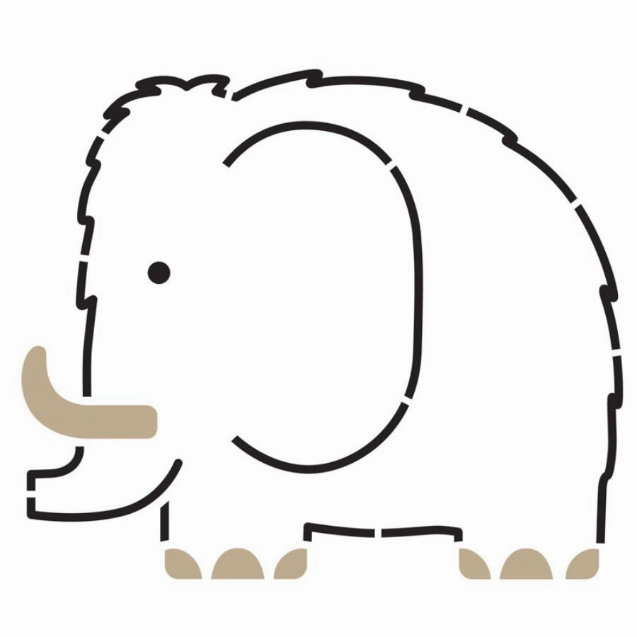 Djeco - Dinosaurs Stencils