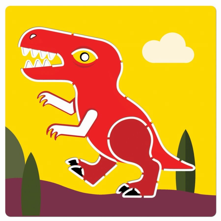 Djeco - Dinosaurs Stencils
