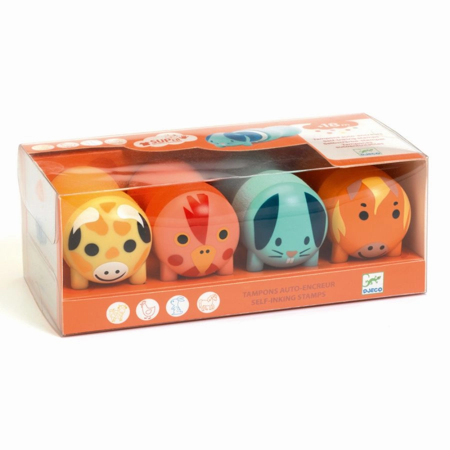 Djeco - Farm Animal Stamps for Littles Ones
