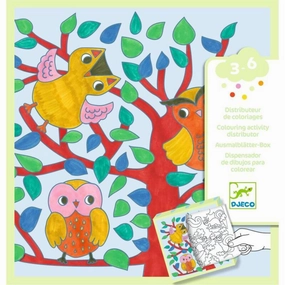 Djeco - Forest Colouring Dispenser