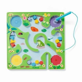 Djeco - FroggyMaze with magnetic pen