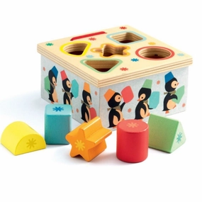 Djeco - Geo Junzo Sorting Shape Wooden Box
