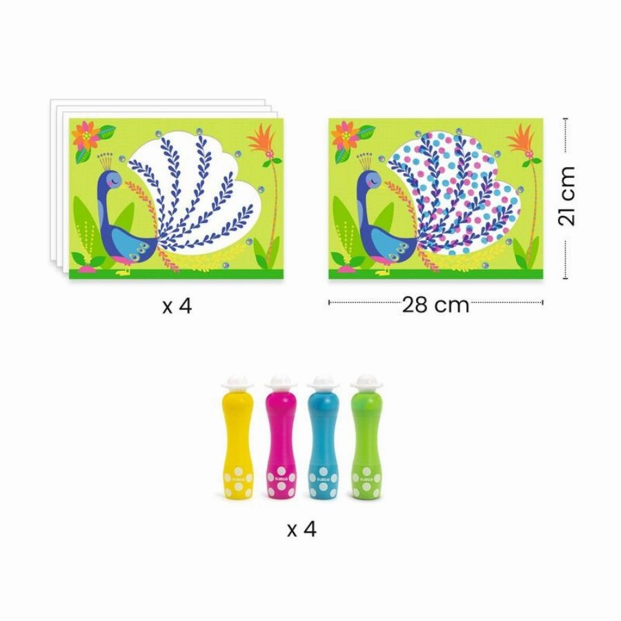 Djeco - Its All About the Dots Painting Art Set for Toddlers