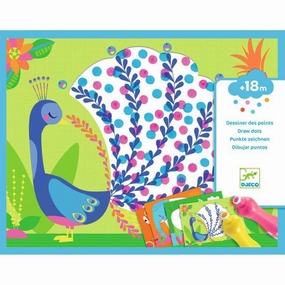 Djeco - Its All About the Dots Painting Art Set for Toddlers