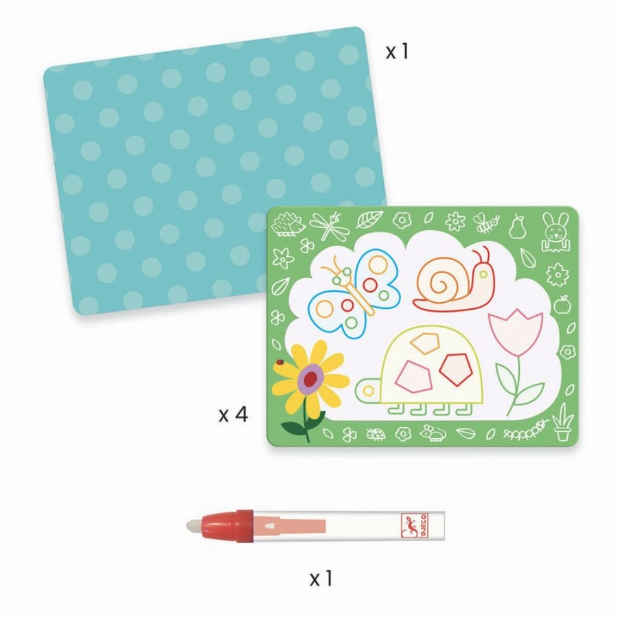 Djeco - Magic Scribbles Water Colouring for Toddlers