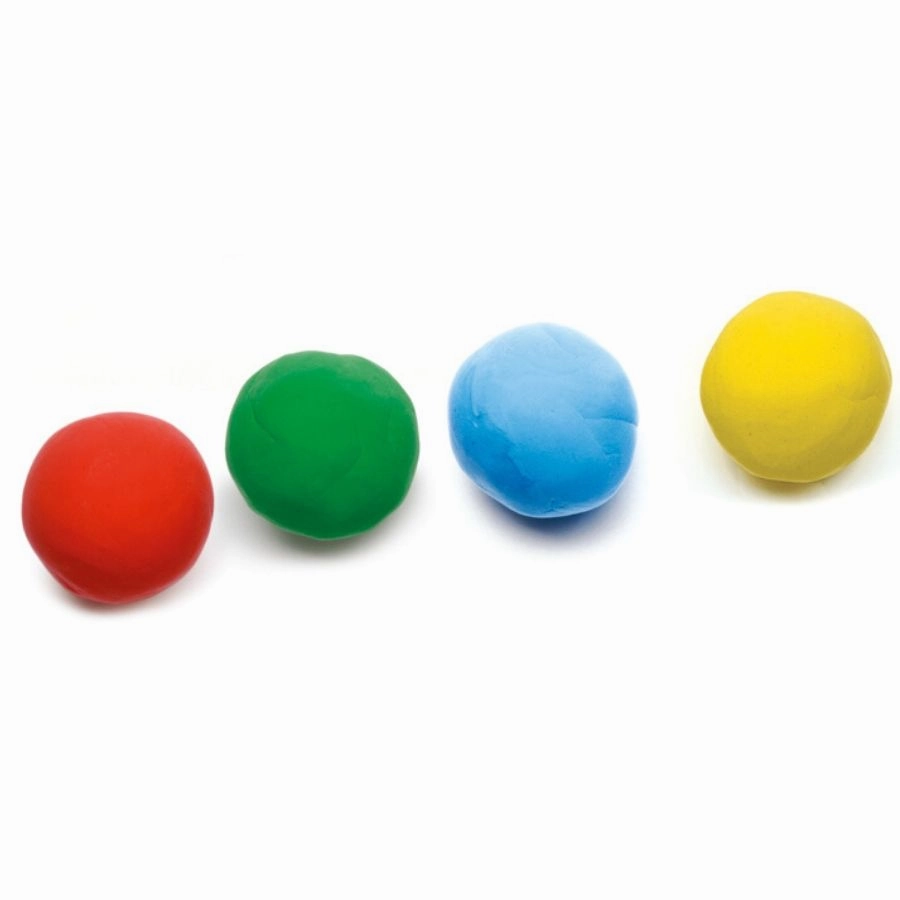 Djeco - Modelling Dough 4 Pots of Bright Colours