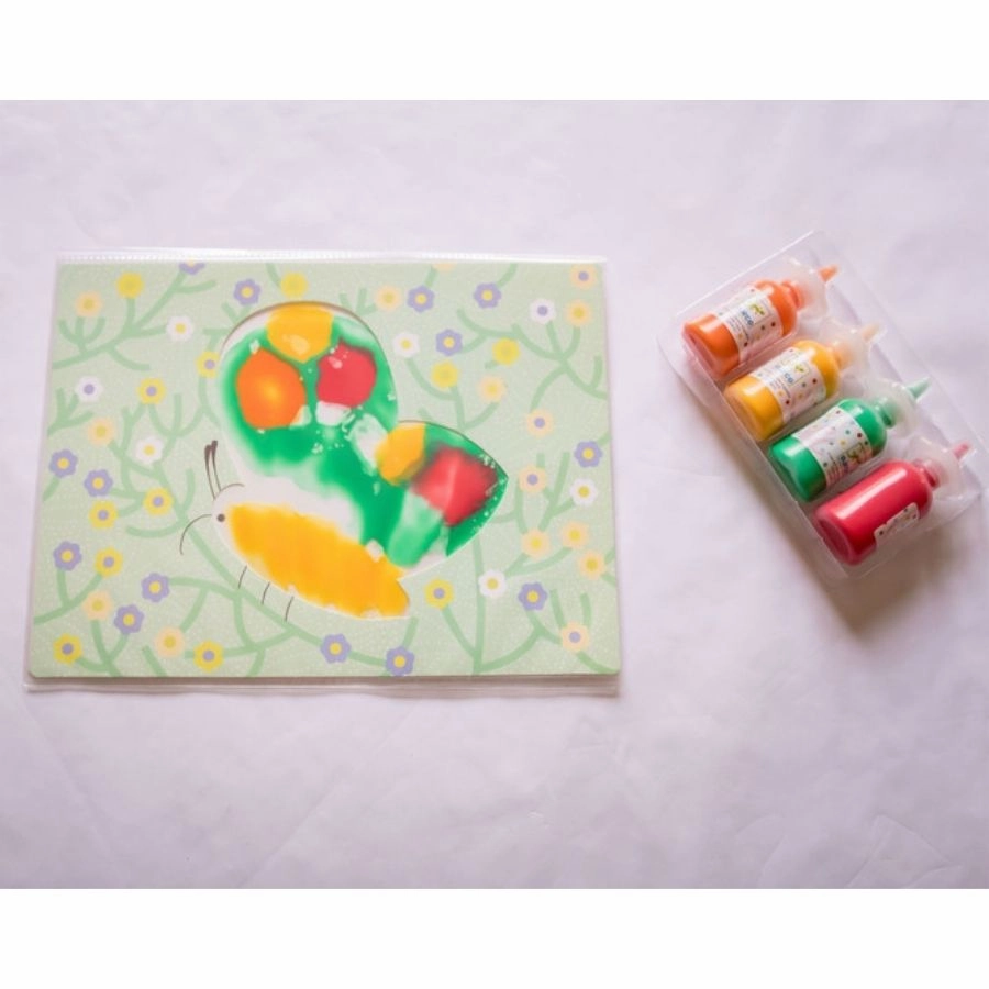 Djeco - Squirt & Spread Painting Set for Toddlers