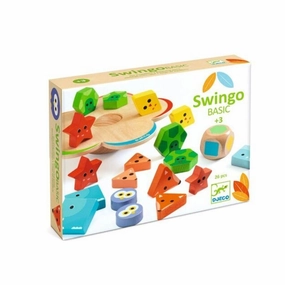 Djeco - Swingo Basic Wooden Balance Game