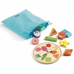 Djeco - Tactilo Basic Wooden Game