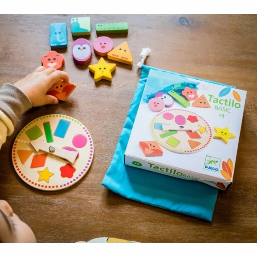 Djeco - Tactilo Basic Wooden Game