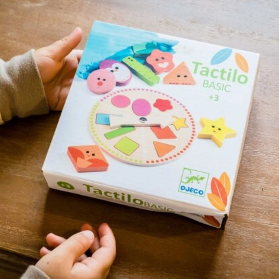 Djeco - Tactilo Basic Wooden Game