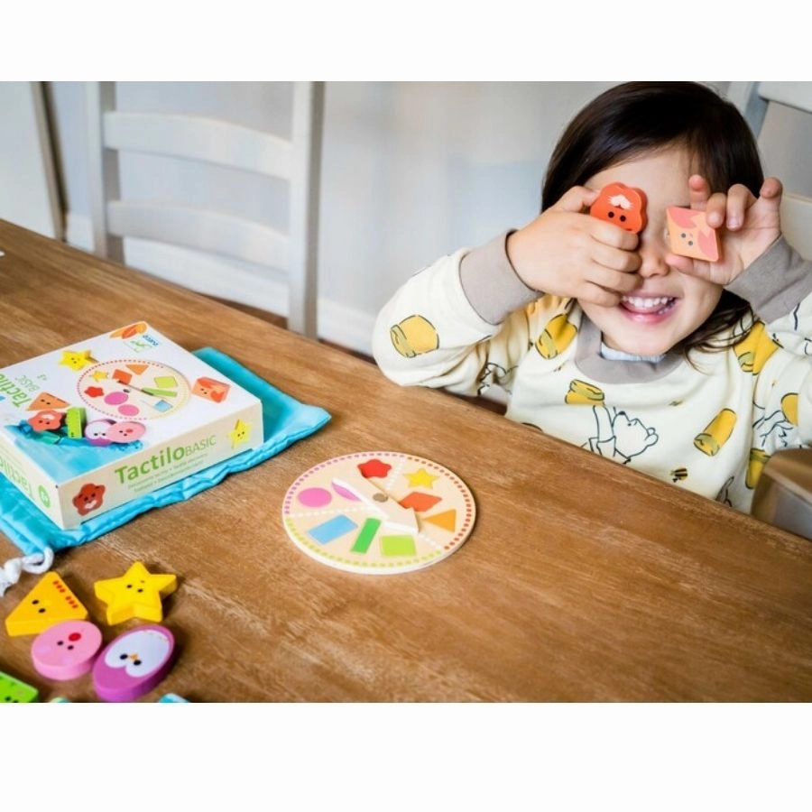 Djeco - Tactilo Basic Wooden Game