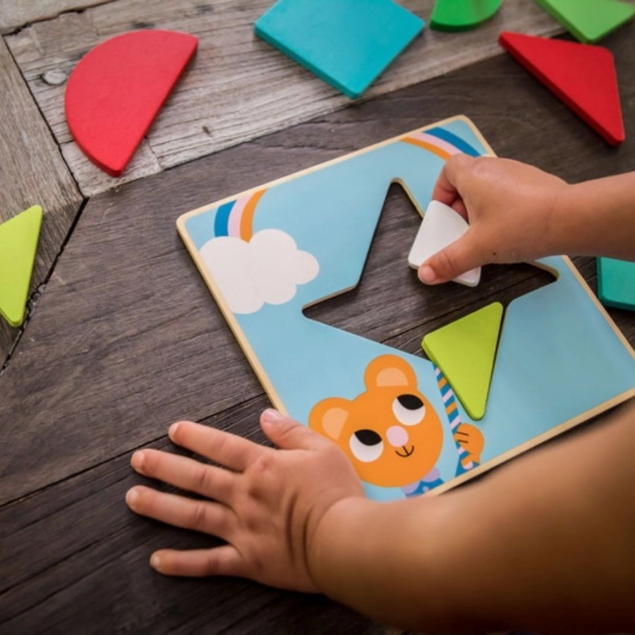 Djeco - Tangramini Wooden Puzzle