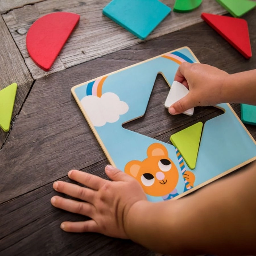 Djeco - Tangramini Wooden Puzzle